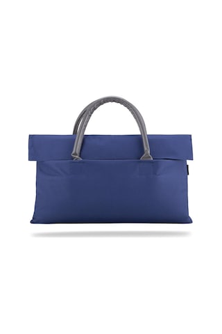 Classone Byn-el001 Wtxpro Su Geçirmez Kumaş 13-14 İnch Bayan Laptop, Notebook, Apple Uyumlu MacBook Air El Çantası- Tote Bag - Lacivert
