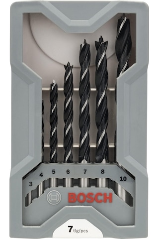 Bosch 7 Parçalı Ahşap Matkap Ucu Seti - 2607017034