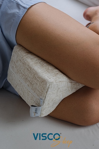Bacak Arası Visco Yastık Doğal Keten Kılıflı 25x19x13 Cm Bacak Arası Visco Yastık Doğal Keten Kılıflı 25x19x13 Cm