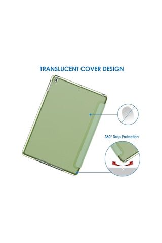 Apple Uyumlu iPad, 8. Ve 9. Nesil 2020 /2021 10.2" Tablet Flip Smart Standlı Akıllı Kılıf Smart Cover