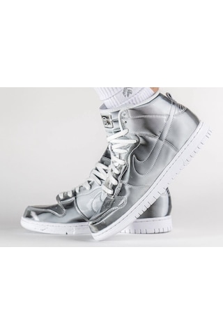 Nike Dunk High X Clot 'flux' Kadın Sneakers Dh4444-900 Gri