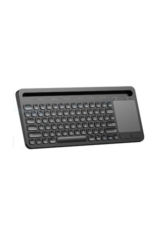 Şarjlı Bluetooth Touchpad Klavye Dual Bağlantı Samsung Uyumlu Galaxy Tab S9 Fe Uyumlu Hızlı Ve Kolay Kablosuz Bağla
