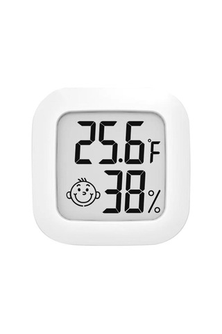 Mini İç Mekan Termometresi Lcd Dijital Sıcaklık Odası Higrometre Ölçer Sensörü Nem Ölçer İç Mekan Termometresi Sıcaklık