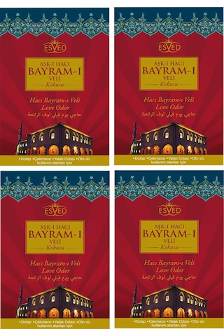 Dolap Ve Çekmece Kokusu Hacı Bayram Veli Kokusu - 4 Adet