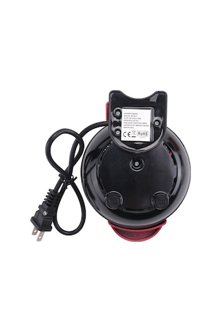 Ulzyvf Mini Waffle Makinesi Kırmızı Elektrikli Kahvaltılık Abd Kırmızı