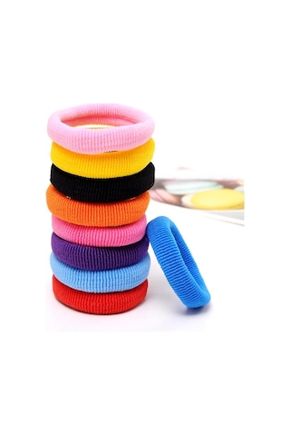 40 Adet Havlu Toka Lastik Toka Saç Tokası Renkli