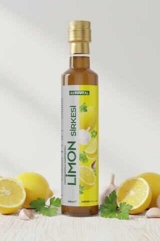 Aksu Vital Maydanozlu Sarımsaklı Limon Sirkesi Cam 500 ML