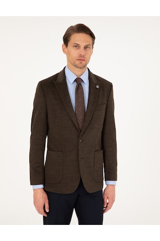 Pierre Cardin Erkek Kahverengi Ceket 50296044-vr029 Kahverengi