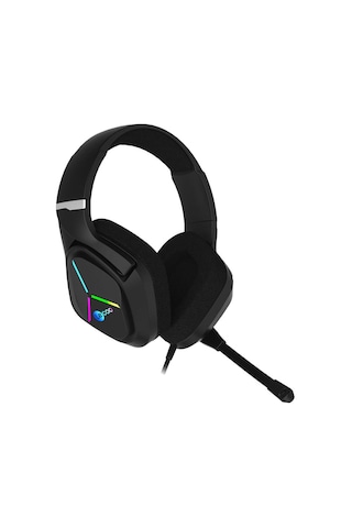 Lecoo Ht406 Rgb 3.5mm/usb Kablolu Kulak Üstü Oyuncu Kulaklığı