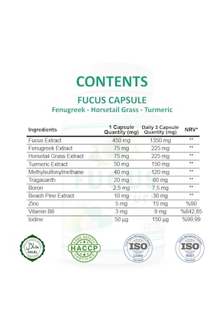 Gökçek Şifa Fucus 60 Kapsül