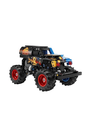 LEGO® Technic Monster Jam™ Grave Digger™ Ateş ve Buz 42219 – 7 yaş ve üzeri çocuklar için Yaratıcı Oyuncak Yapım Seti (263 Parça)