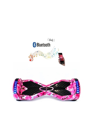 Citymate Smart Balance Elektrikli Kaykay Hoverboard 8.5 İnch Akıllı Denge Ledli Bluetooth Hoparlörlü D05