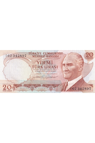 6. Emisyon 4. Tertip 20 Türk Lirası Çil