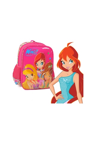 Winx Okul Sırt Çantası Kalemlik Kalem Çantası 2'li Set