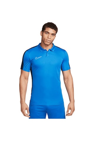 Nike M Nk Df Academy 23 Polo Ss Erkek Futbol Antrenman Polo Tişört Dr1346-463 Mavi Renkli