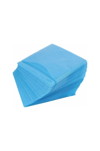 Özel Üretim Cd Dvd Zarfları Çift Yönlü 100'lü Paket Mavi Disk Karton Zarf Muhafaza