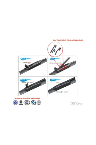 Renault Clio 2 Hb Silecek 1998-2005 530 MM/450 MM