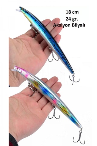 Rapala Lures Yapay Balık Yemi 2 Adet 18cm 24gr.karışık Renkli