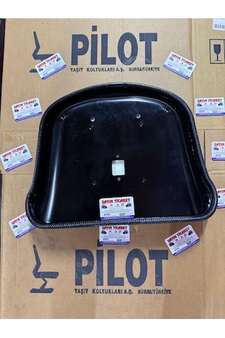 Pilot Traktör Koltuk Alt Döşeme Siyah Tabanlık Deri