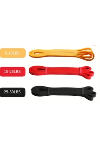 Crossfit Loop Band 3'lü Set 5kg,15kg,25kg
