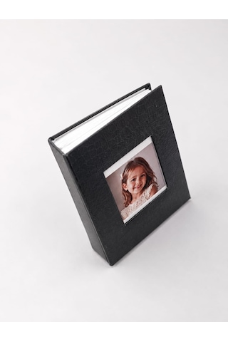 100'lük Deri Pencereli Fotoğraf Albümü - 10x15cm Ve 100 Adet Fotoğraf Baskısı
