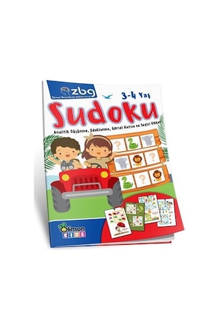 Zbg 3-4 Yaş Sudoku - Fethiye Tunç - Limonkids