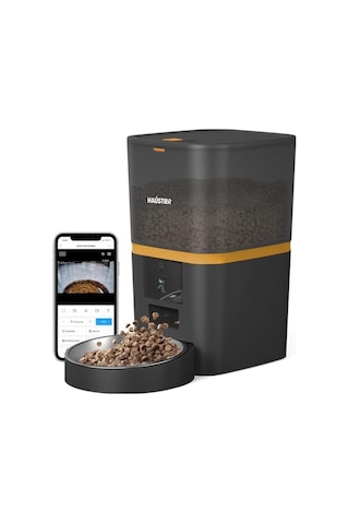 Qq005 Gece Görüşlü 480p Kameralı, Akıllı Otomatik Kedi Mama Kabı, Tuya App-wifi Uzaktan Kontrol, Sesle Çağırm