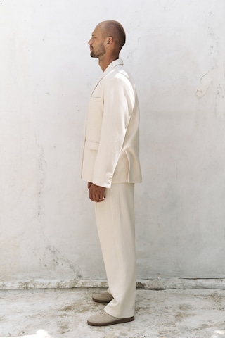 Mai Studios Co. Ayyubay Naturel Erkek Blazer Ceket Naturel