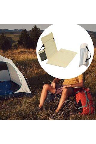 Homyl Bahçe, Trekking Ve Doğa Yürüyüşü İçin Katlanabilir Bej