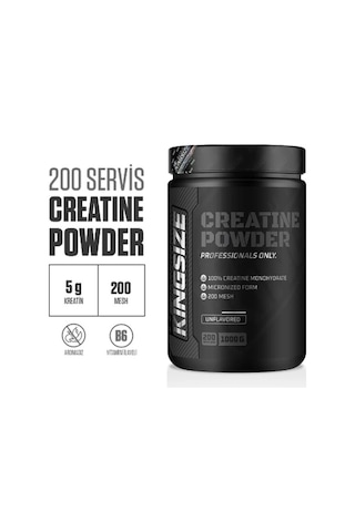 Kingsize Nutrition Creatine Powder 1000 Gr