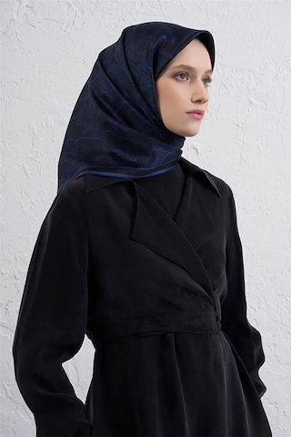 Armine Sura İpek Eşarp -2025/2026 -9408d Lacivert