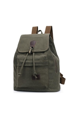 Ganzhoushop Yeni Tuval Stil Sırt Sırt Sırt Retro Okul Moda Kapasiteli Kalite Kadın İyi Günlük Günlük Grey Çantası Çantası Çantaları Büyük Po Gri