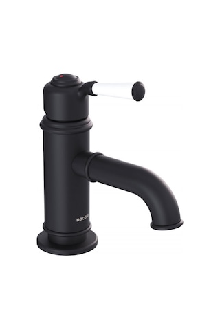 Bocchi Burlington 1004-0001-AB Lavabo Bataryası Antik Siyah