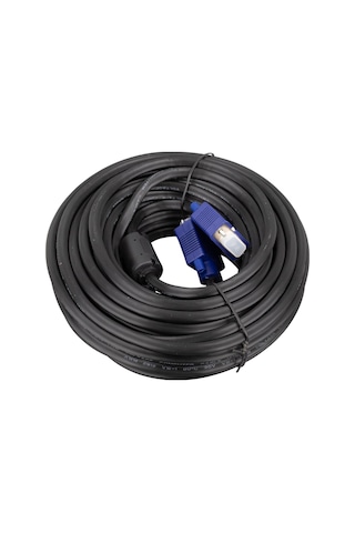 Ayt Powermaster Pm-4423 15 Pin Erkek Erkek 15 Metre Vga Kablo Pc Bilgisayar Monitör Görüntü Kablosu