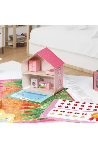 Çocuklar İçin Kur'Anı Kerim Öğreniyorum Seti Pembe