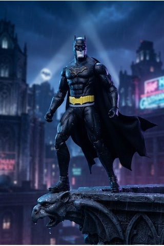 TıfılToys Batman Aksiyon Figürü 30 Cm - Sesli Ve Hareketli Eklem Tasarımlı Aksiyon Figürü Oyuncak