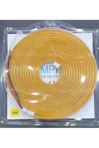 Lampist 12v 5mt Neon Led Ip65 Amber Lampist 12v 5mt Neon Led Ip65 Amber
