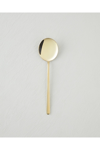 English Home Aurelia Paslanmaz Çelik 5'li Servis Seti 20,5x22,8x21,8x23,5x22 Cm Gold Gold