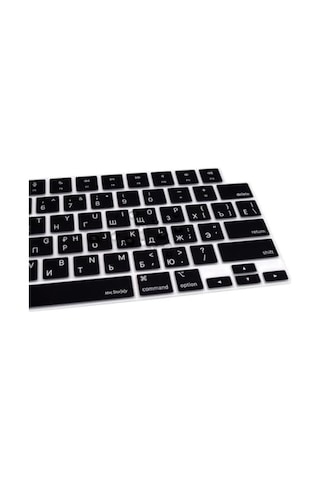 Apple Uyumlu MacBook Rusça Klavye Koruyucu Us Amerikan Enter M1-m5 A2681 A3113 A3240 A3449 A2941 A3241 A2442 A2