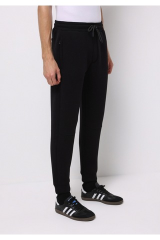 Colins Regular Fit Orta Bel Düz Erkek Siyah Eşofman Altı Cl1075397 Q1.v1 Blk Siyah