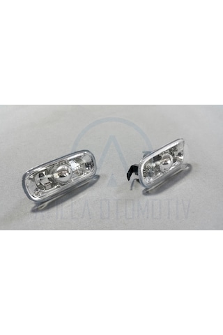 2 x AUDİ A3 8P 2003-2013 ÇAMURLUK SİNYALİ TAKIM BEYAZ