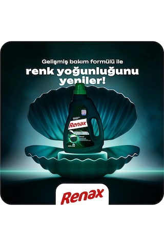 Renax Siyahlar için Sıvı Çamaşır Deterjanı 2 x 2520 ML