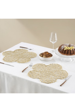 Karaca Home Daisy Amerikan Servisi 2'li Set Naturel Beyaz