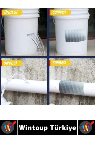 Ultra Güçlü Su Neme Dayanıklı Çok Amaçlı Montaj Onarım İzolasyon Tamir Bantı Siyah 48 Mmx10 Mt 5 Adt