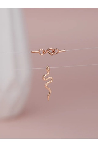 Lucente Boyun Zinciri 925 Ayar Gümüş Zeka Zinciri 306895776 Altın