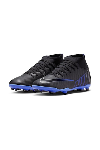 Nike Jr. Mercurial Superfly 9 Club Fg/mg Çocuk Kramponu Dar Kalıp Siyah