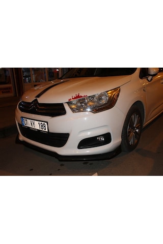 Cıtroen C4 Ön Tampon Eki Bodykit Lip