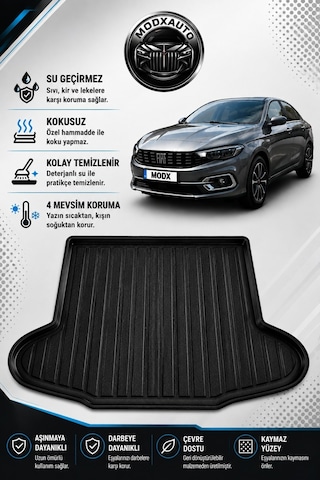 Fiat Egea Sedan 2017 Model Araca Özel Bagaj Havuzu Premium A+