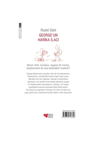 George’un Harika İlacı - Roald Dahl - Can Çocuk Yayınları