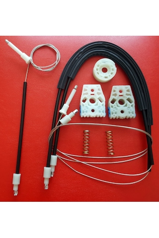 Volkswagen Golf 5 Jetta A5 Ön Sağ Cam Kriko Teli ve Tamir Seti